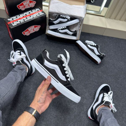 Vans Knu Vulcanizado Premium Preto e Branco