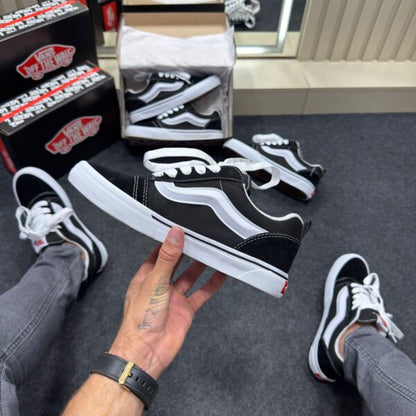 Vans Knu Vulcanizado Premium Preto e Branco