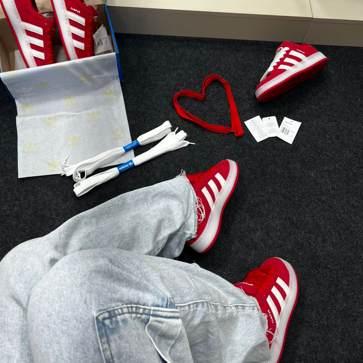 Adidas Campus Vermelho