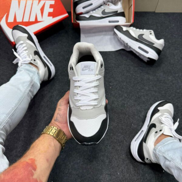 Nike Air Max 90 Preto Branco Cinza