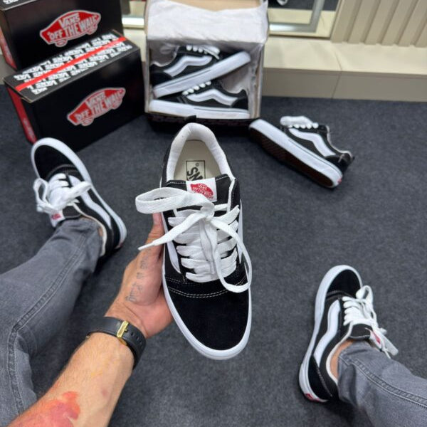 Vans Knu Vulcanizado Premium Preto e Branco