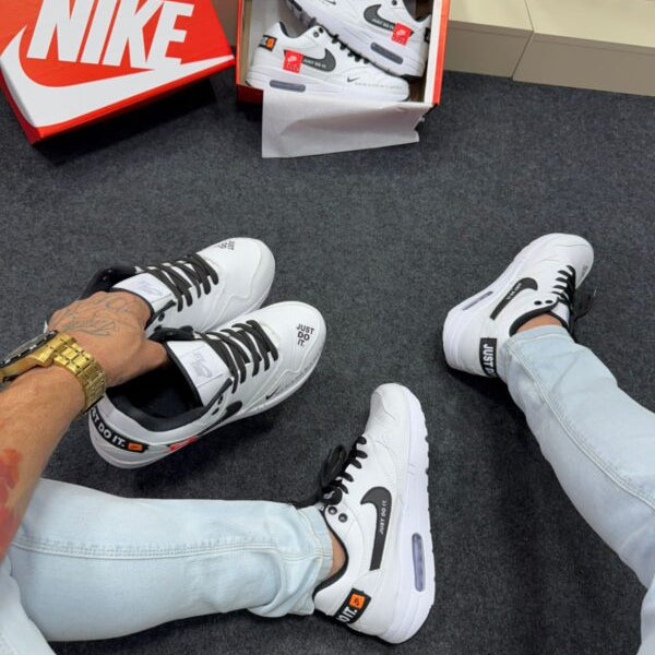 Nike Air Max 90 Cinza Branco