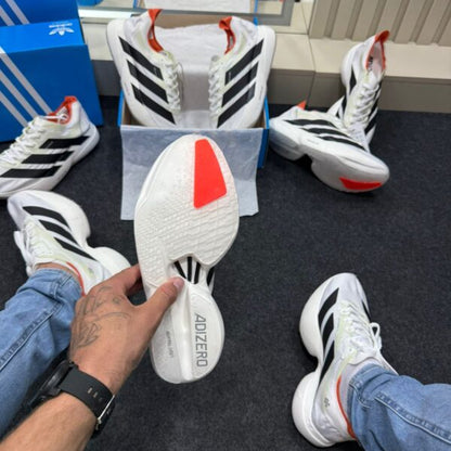 Adizero Evo Pro Branco Preto Laranja