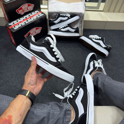 Vans Knu Vulcanizado Premium Preto e Branco