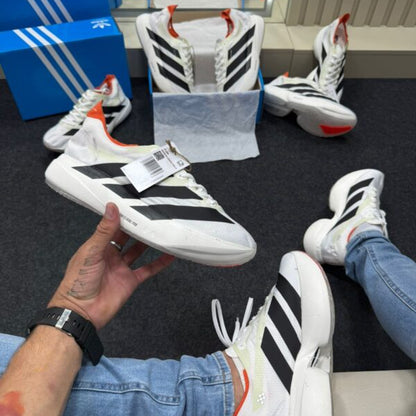 Adizero Evo Pro Branco Preto Laranja