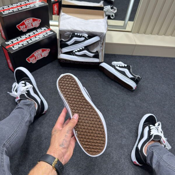 Vans Knu Vulcanizado Premium Preto e Branco