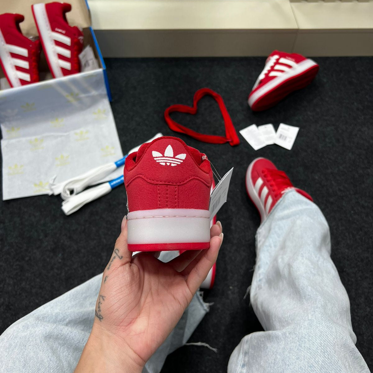 Adidas Campus Vermelho