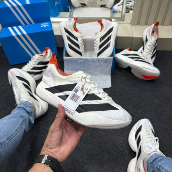 Adizero Evo Pro Branco Preto Laranja