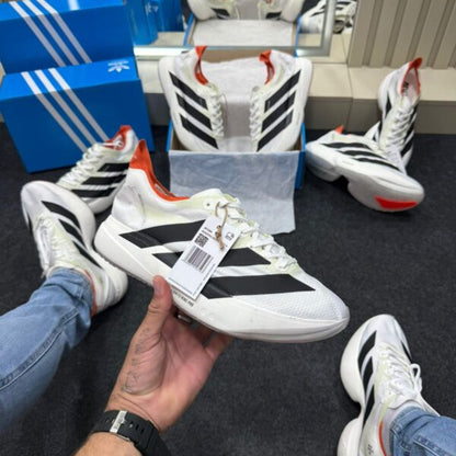 Adizero Evo Pro Branco Preto Laranja