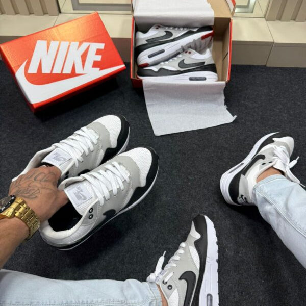 Nike Air Max 90 Preto Branco Cinza
